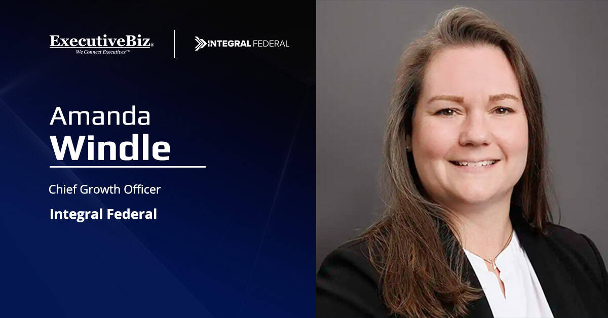 Amanda Windle. Integral Federal’s chief growth officer commented on the company’s selection for the MDA SHIELD IDIQ contract.