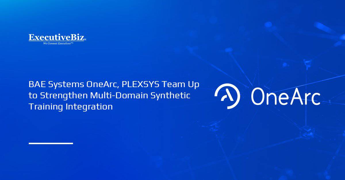 BAE Systems OneArc, PLEXSYS Team Up to Strengthen Multi-Domain Synthetic Training Integration BAE Systems OneArc logo. OneArc has signed an MOU with PLEXSYS on synthetic training systems integration.