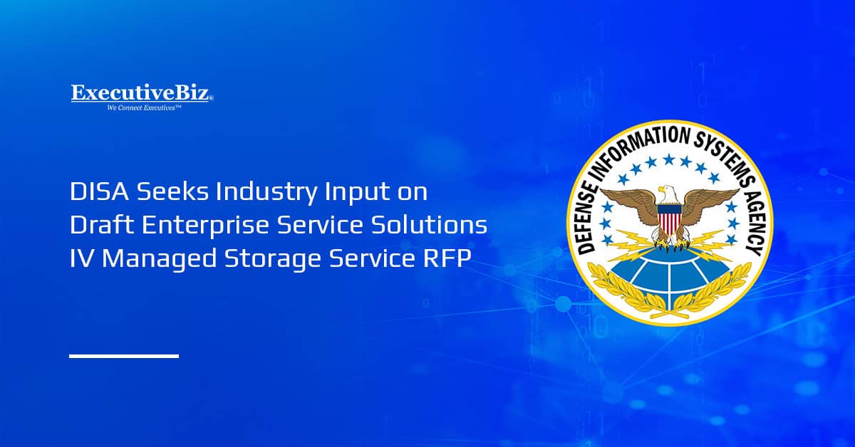 Logo of the Defense Information Systems Agency. DISA released new ESS IV documents