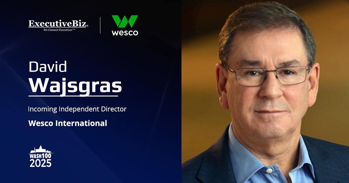 Former Intelsat CEO David Wajsgras Joins Wesco Board David Wajsgras. The former Intelsat CEO is joining Wesco's board of directors.