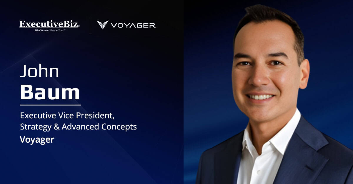 John Baum. Voyager has appointed the former Vast executive as EVP for strategy and advanced concepts.