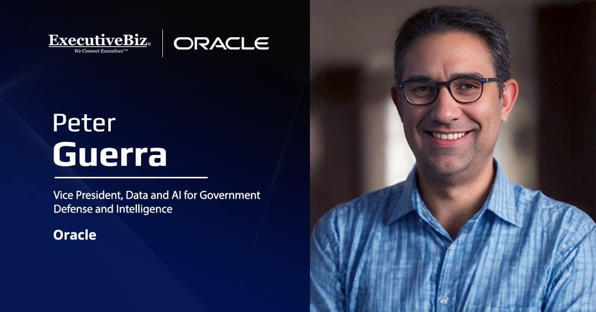 Peter Guerra, an executive at Oracle. Guerra discussed agentic AI, cloud computing and data modernization.