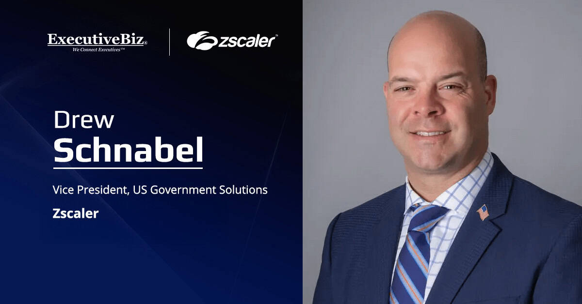 Drew Schnabel. The Zscaler executive commented on the partnership with Peraton.