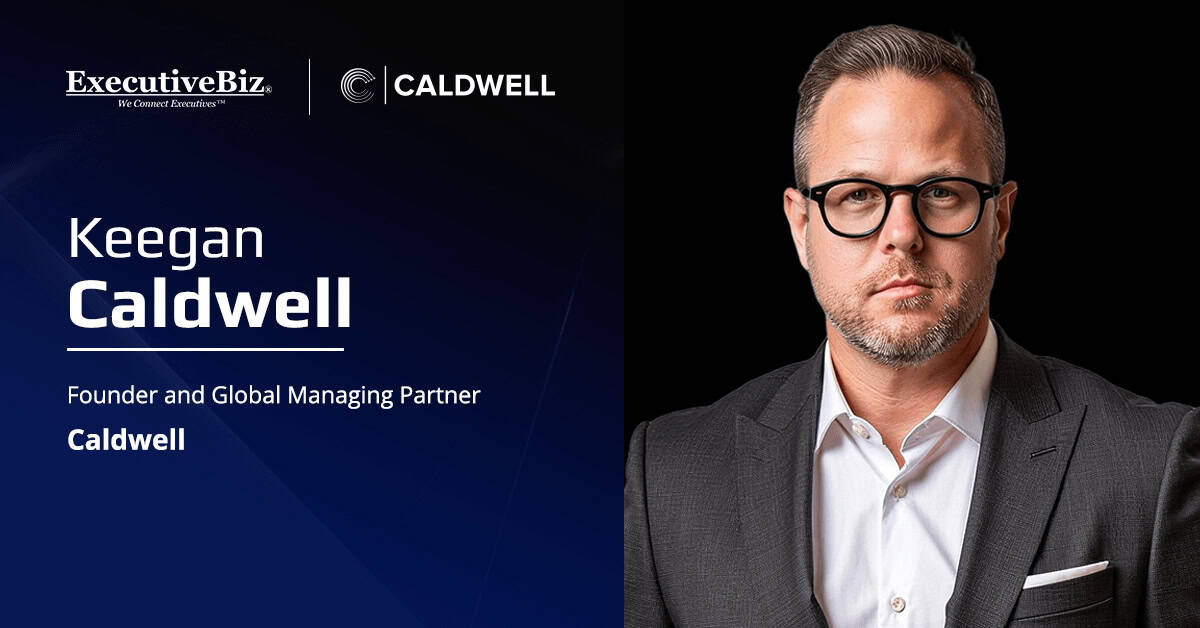 Keegan Caldwell. The GovCon IP lawyer sat down with ExecutiveBiz for his latest Spotlight interview to talk M&A and cyber.