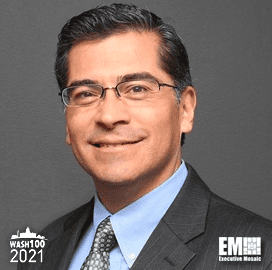 HHS Secretary Xavier Becerra Receives First Wash100 Award