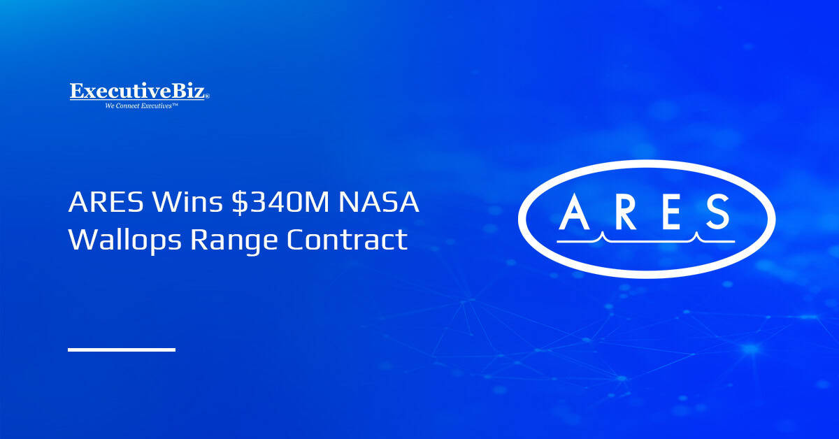 ARES Technical Services logo. NASA has awarded ARES the potential $340 million Wallops Range Contract.
