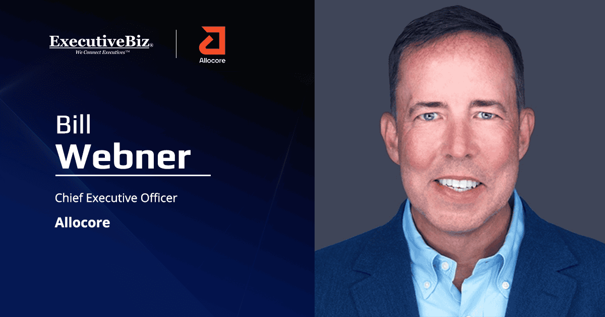 Bill Webner. The Allocore CEO commented on the formation of a new advisory board.