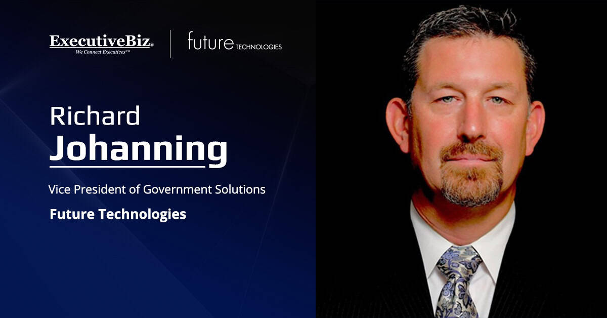 Richard Johanning. The defense industry leader joined Future Technologies as VP of government solutions.