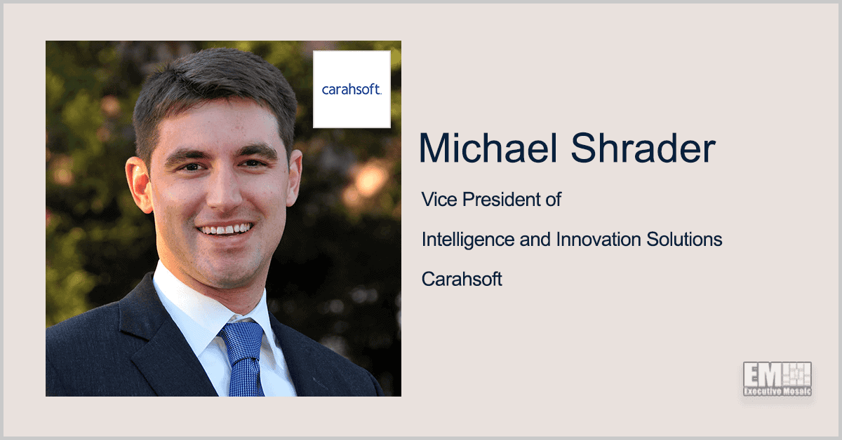 Q&A With Michael Shrader of Carahsoft Exploring Emerging Technology Value for Government Agencies
