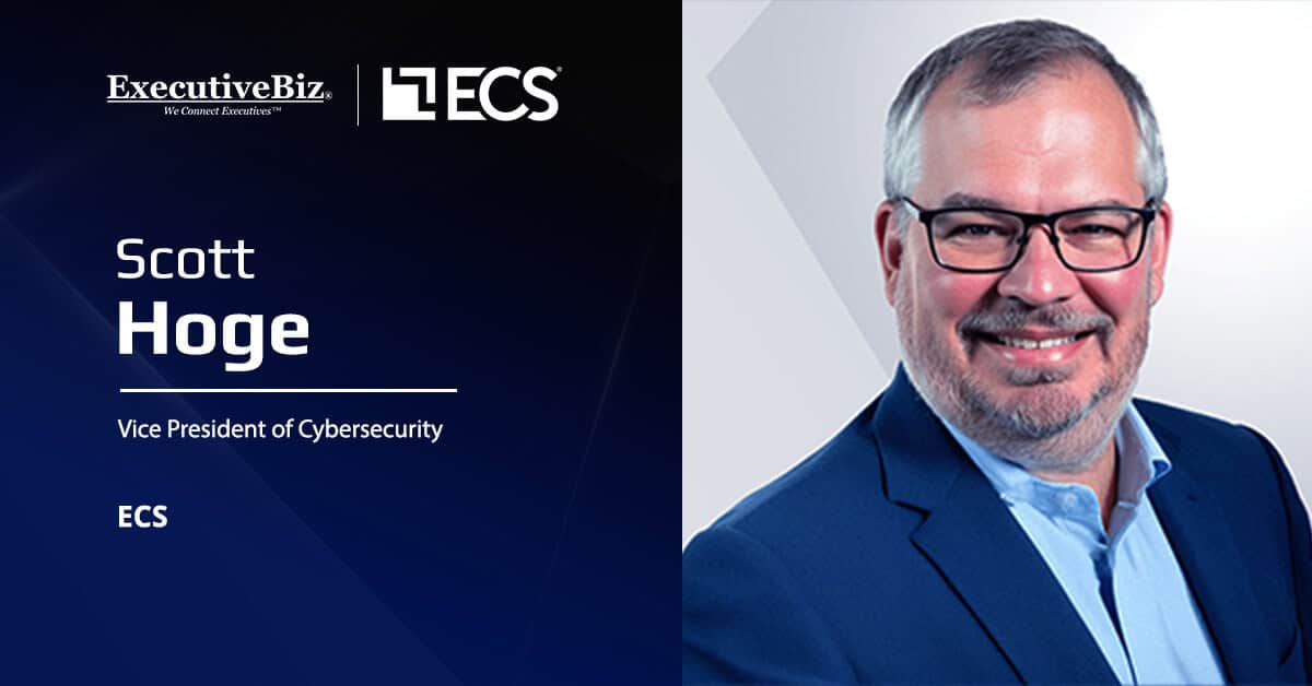 Scott Hoge. ECS Cyber VP Scott Hoge discussed the invisible zero trust security approach.