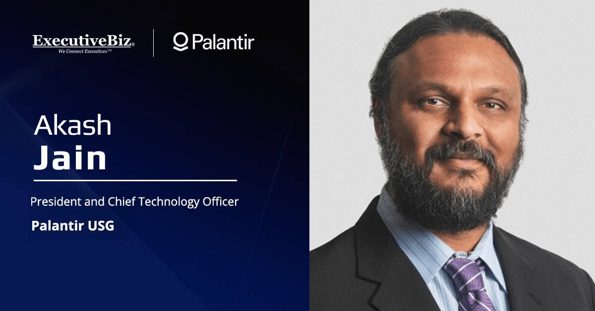 Akash Jain, president and CTO at Palantir USG. Jain said PFCS Forward delivers a hardware-agnostic authorization