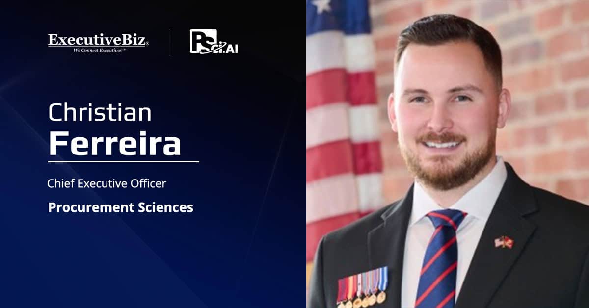 Christian Ferreira, CEO of Procurement Sciences. Ferreira commented about Procurement Sciences' acquisition of Rogue AI