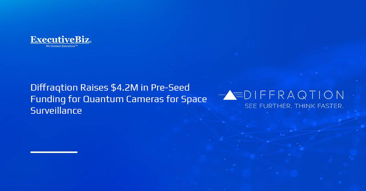 Diffraqtion logo. Quantum imaging startup Diffraqtion raised $4.2 million in pre-seed funding.