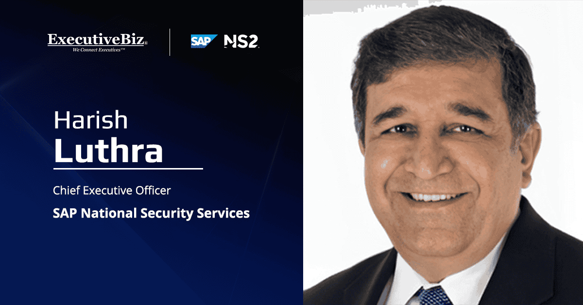SAP NS2 CEO Harish Luthra. Harish Luthra has outlined the company's strategic priorities for 2026.