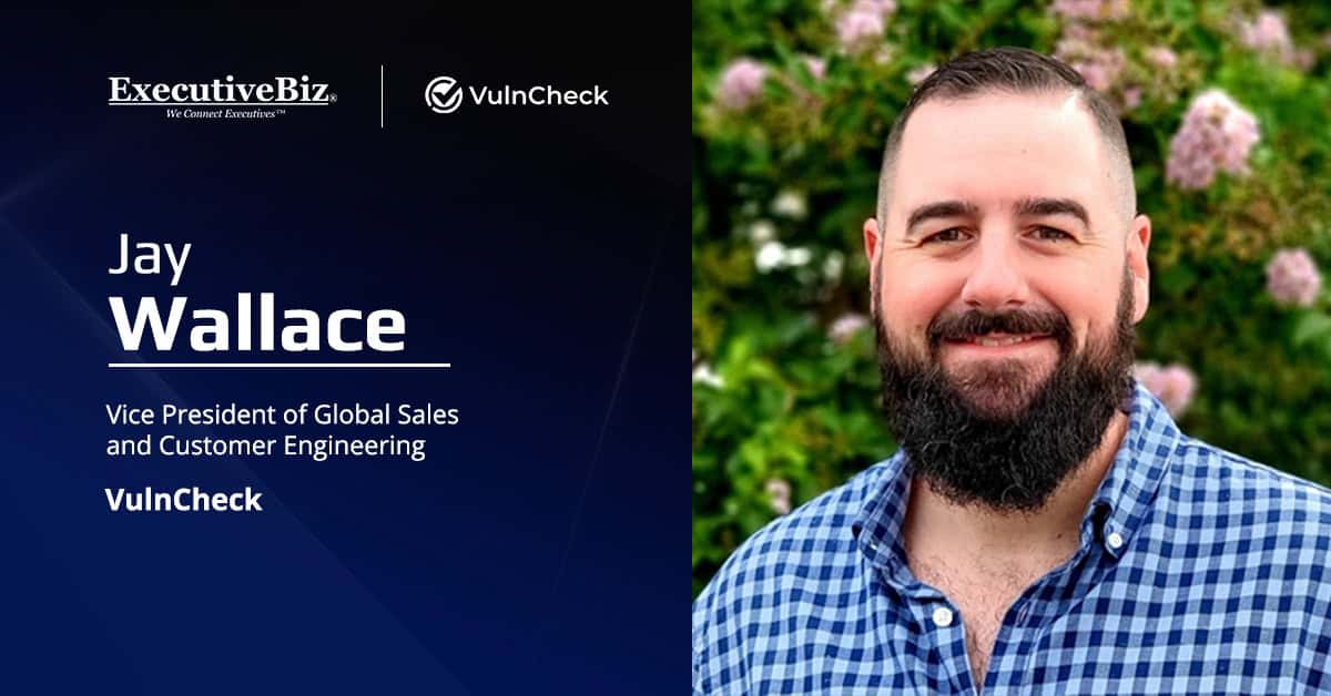 VulnCheck VP Jay Wallace. VulnCheck has raised $25M in funding to expand its exploit intelligence platform.