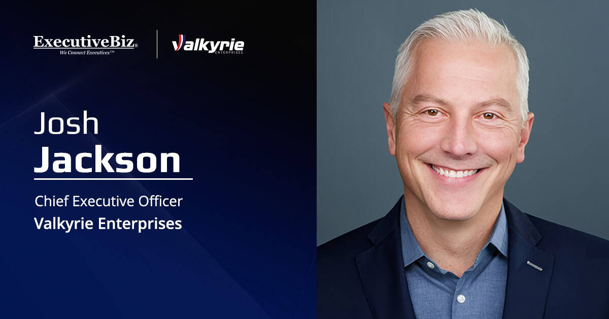 Josh Jackson Named Valkyrie Enterprises CEO Josh Jackson. The defense technology leader joined Valkyrie Enterprises as CEO.