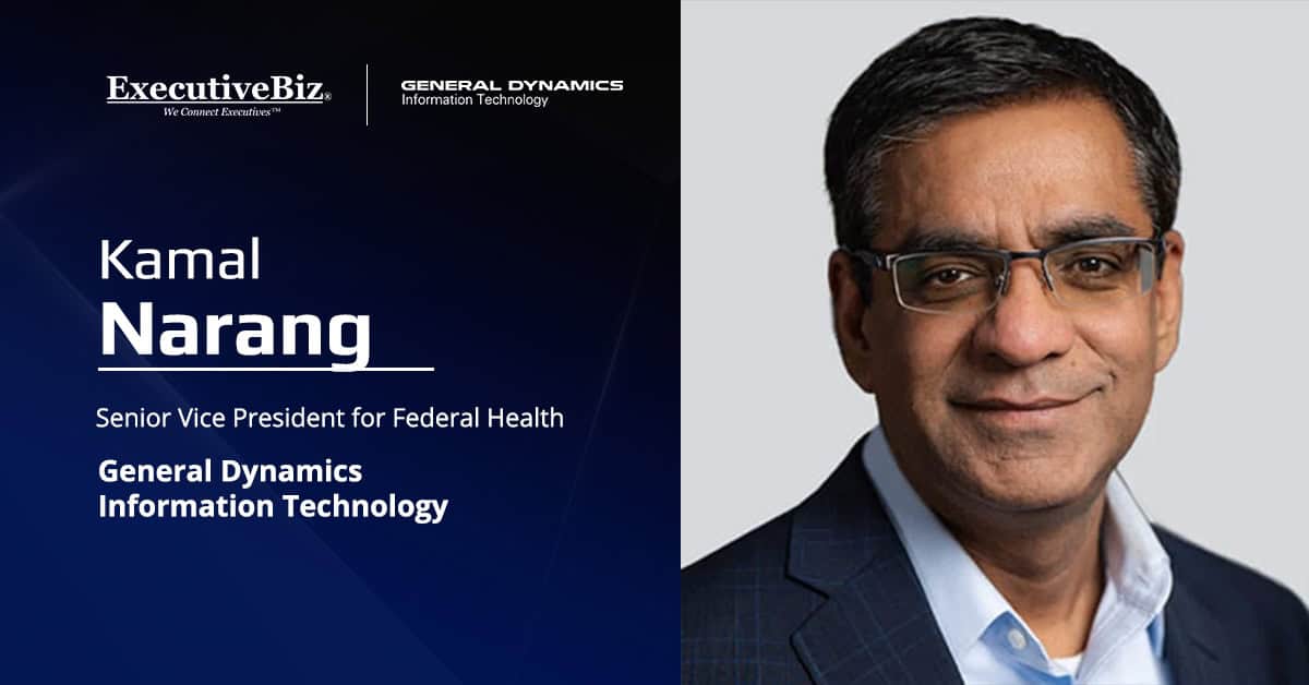 GDIT SVP Kamal Narang. GDIT has helped the Centers for Medicare & Medicaid Services reduce cloud computing costs.