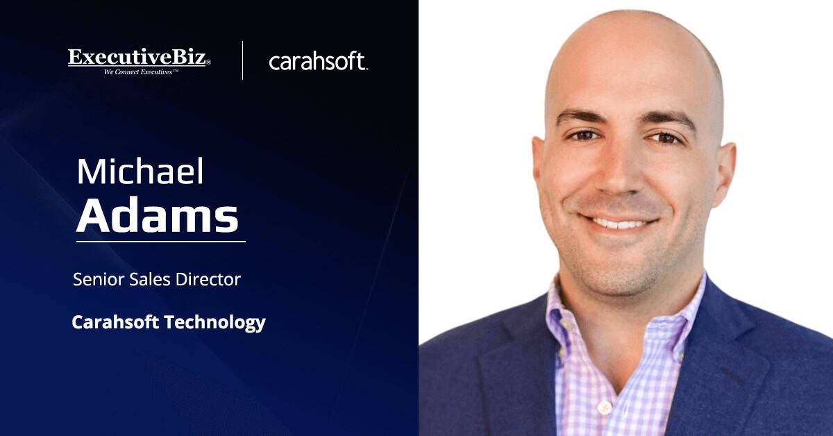 Carahsoft's Michael Adams. Lumana has partnered with Carahsoft to distribute its AI-powered video security platform.