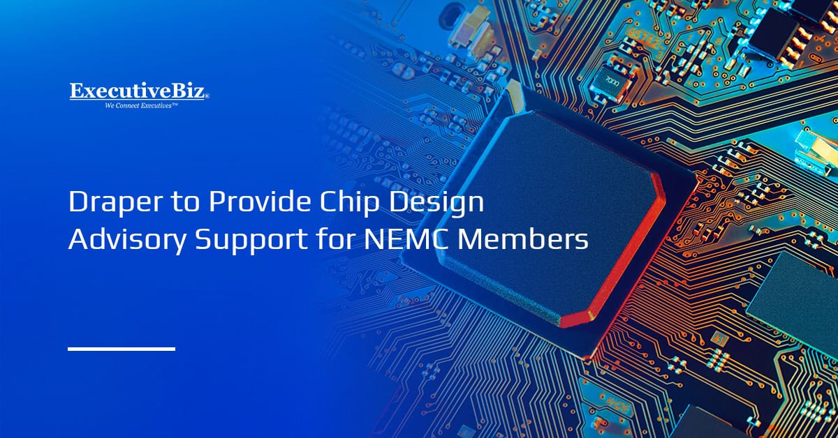 Microelectronics. Draper will provide chip design advisory support for NEMC member startups.