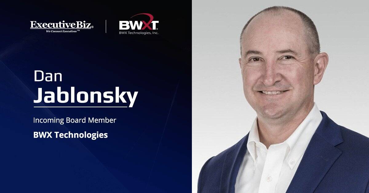 BWXT Adds Dan Jablonsky to Board of Directors Dan Jablonsky. The former CEO of Ursa Major will join BWXT’s board of directors in March.