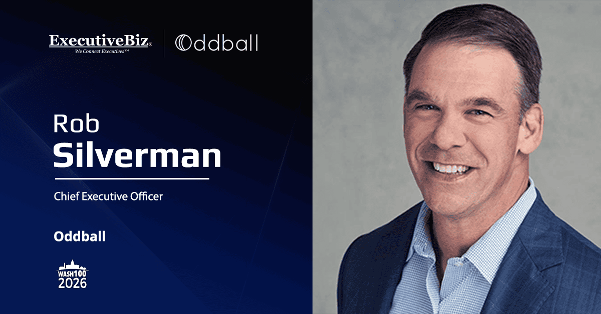 Rob Silverman. The Oddball CEO and Booz Allen vet sat down for a Spotlight interview with ExecutiveBiz.