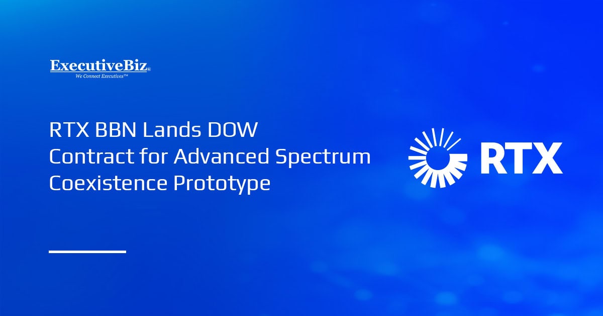 RTX logo. The Department of War has awarded RTX BBN a contract to develop a prototype system to protect defense radars.