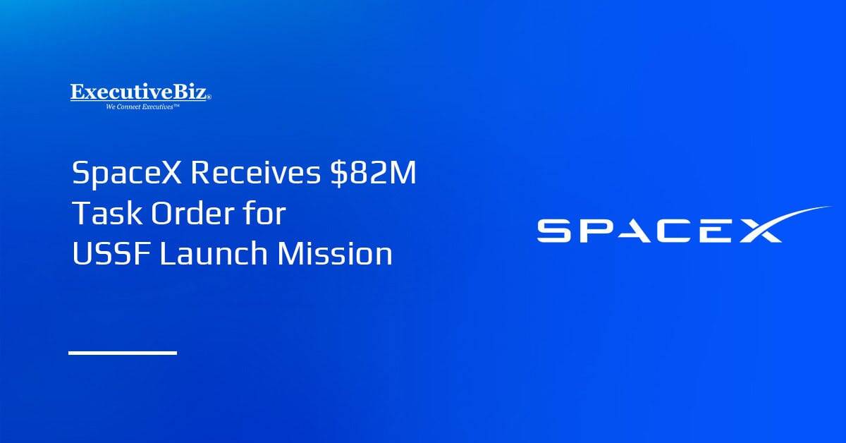 The Space Command Systems has awarded SpaceX an $81.6 million task for a satellite launch.