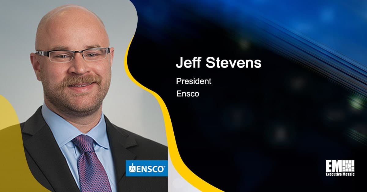 Ensco to Showcase Mission Critical Services at SpaceCom Expo; Jeff Stevens Quoted