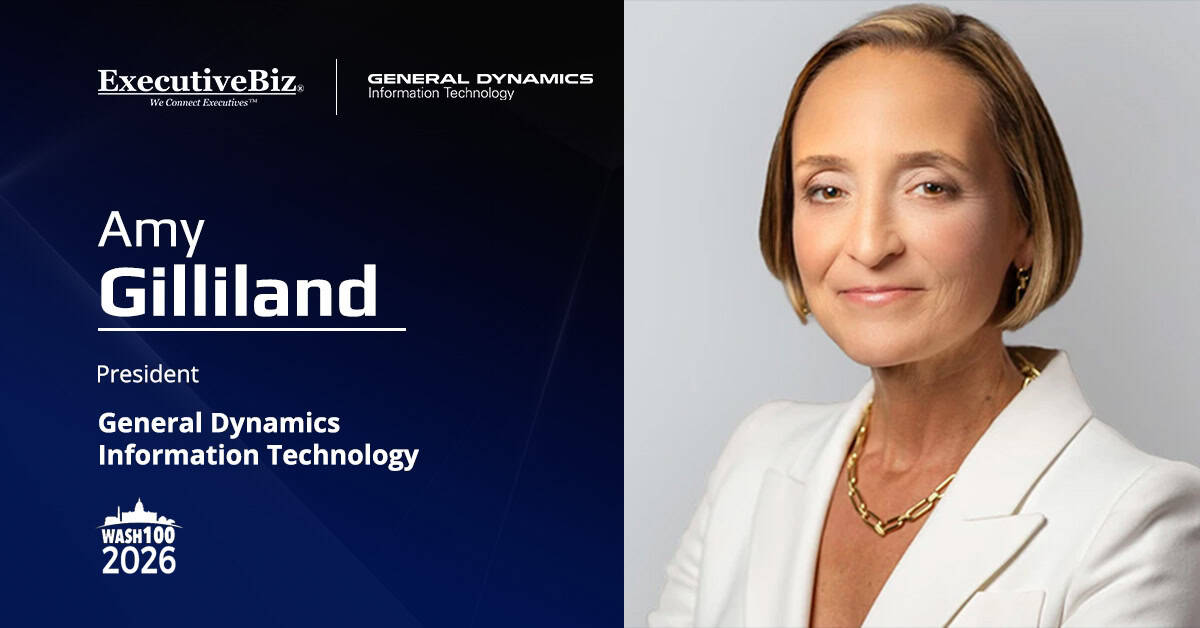 Amy Gilliland. The GDIT president commented on the VIT strategy to accelerate mission tech investments and innovation.