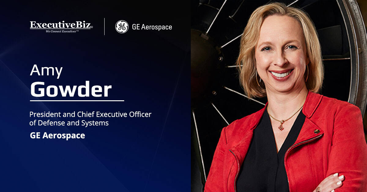 GE Aerospace's Amy Gowder. GE Aerospace and Palantir Technologies have partnered to use AI to boost aviation readiness.