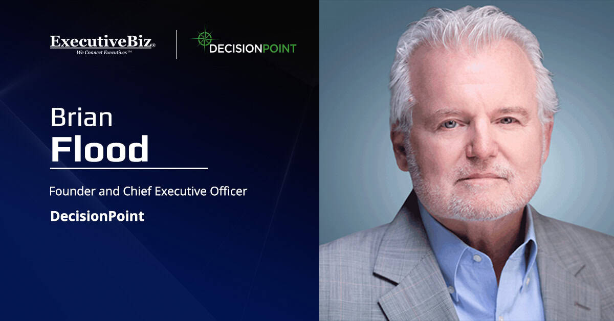 Brian Flood. The DecisionPoint CEO commented on a Navy IT support task order.