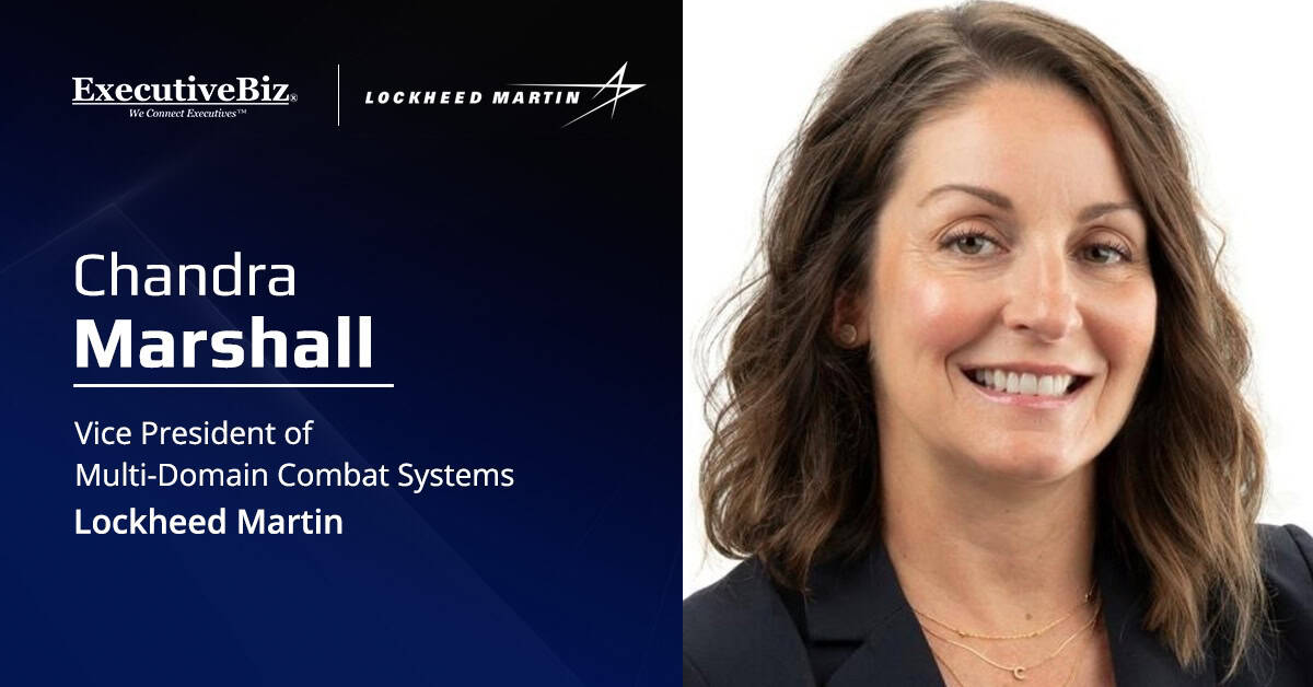 Lockheed Martin VP Chandra Marshall. Lockheed Martin demonstrated its Next Generation Command and Control prototype.