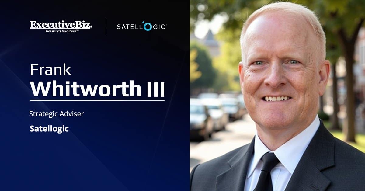 Frank Whitworth III. Satellogic has appointed former NGA Director Frank Whitworth III as a strategic adviser.