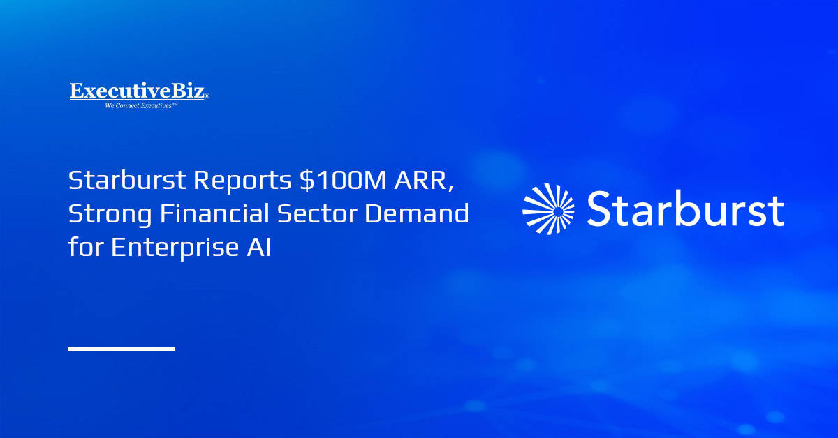 Starburst logo. Starburst reported over $100M in annual recurring revenue.