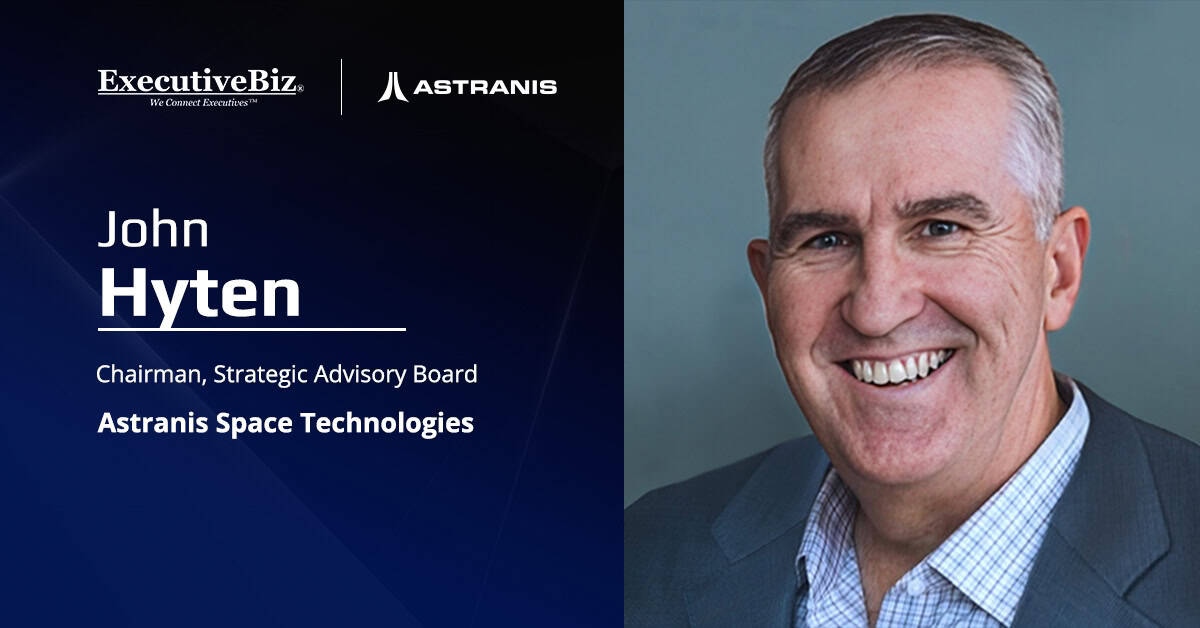 John Hyten. The retired U.S. Air Force general has joined Astranis as chairman of the company’s strategic advisory board.