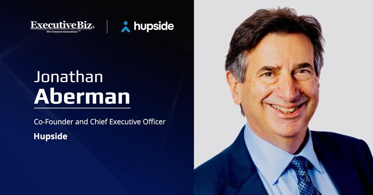 Hupside CEO Jonathan Aberman. Hupside and Carahsoft have partnered to bring the OI platform to the public sector.