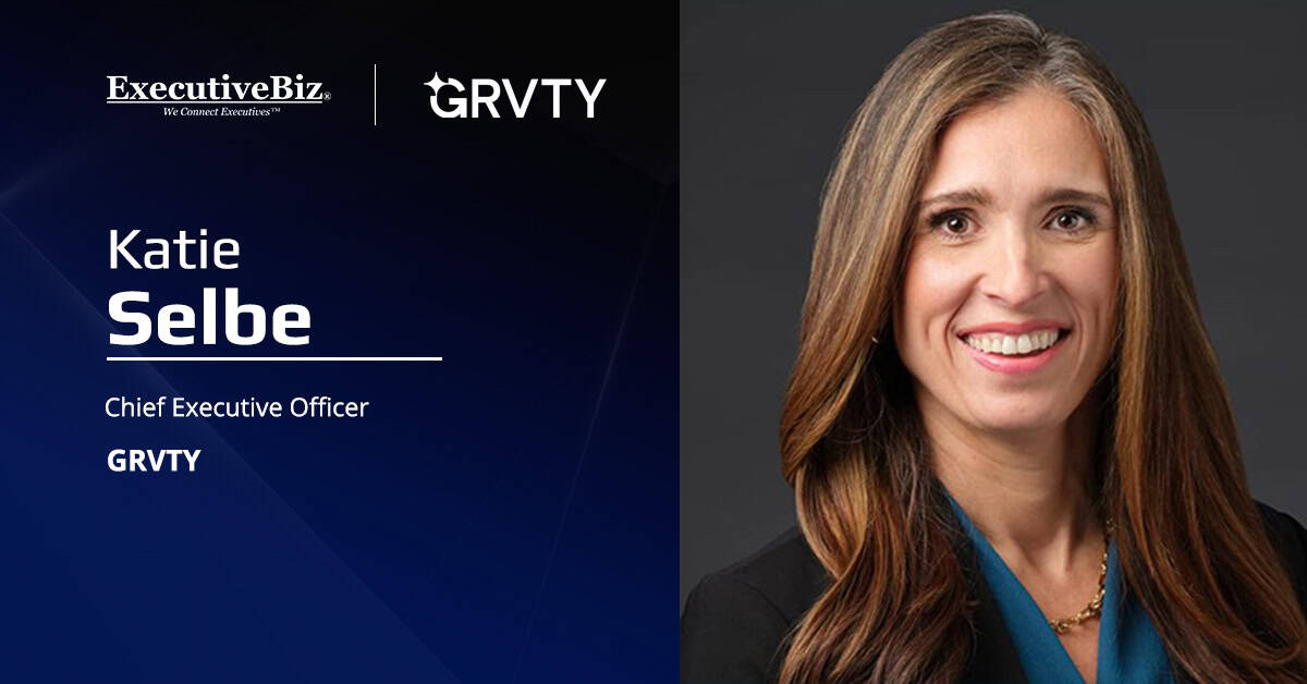 GRVTY CEO Katie Selbe. GRVTY landed a $75 million One Nation Innovation OTA to provide the U.S. Navy with C5ISR capabilities.