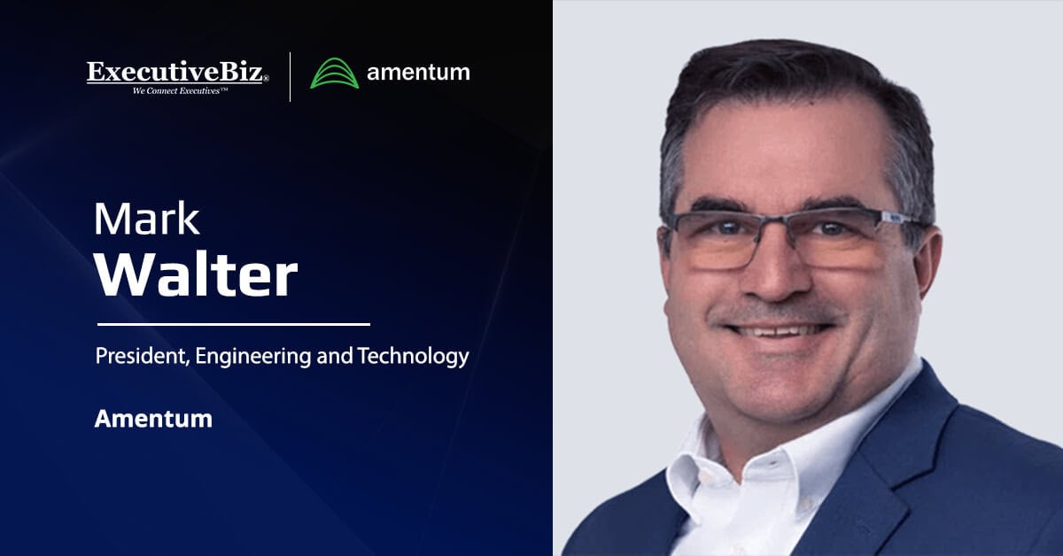 Amentum's Mark Walter. Amentum has relocated to a larger Honolulu facility and established the Contested Logistics Center.