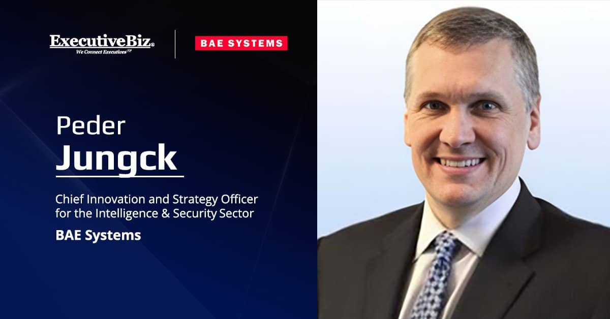 Peder Jungck. The BAE Systems chief innovation and strategy officer commented on the partnership with Scale AI.