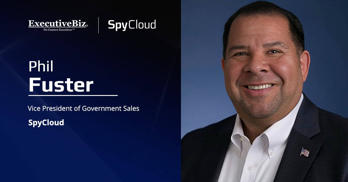 SpyCloud VP Phil Fuster. Fuster has written an article about the need for improved federal supply chain security.