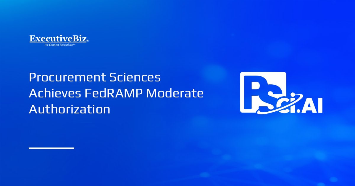 Procurement Sciences logo. Procurement Sciences received FedRAMP Moderate ATO for Awarded AI.