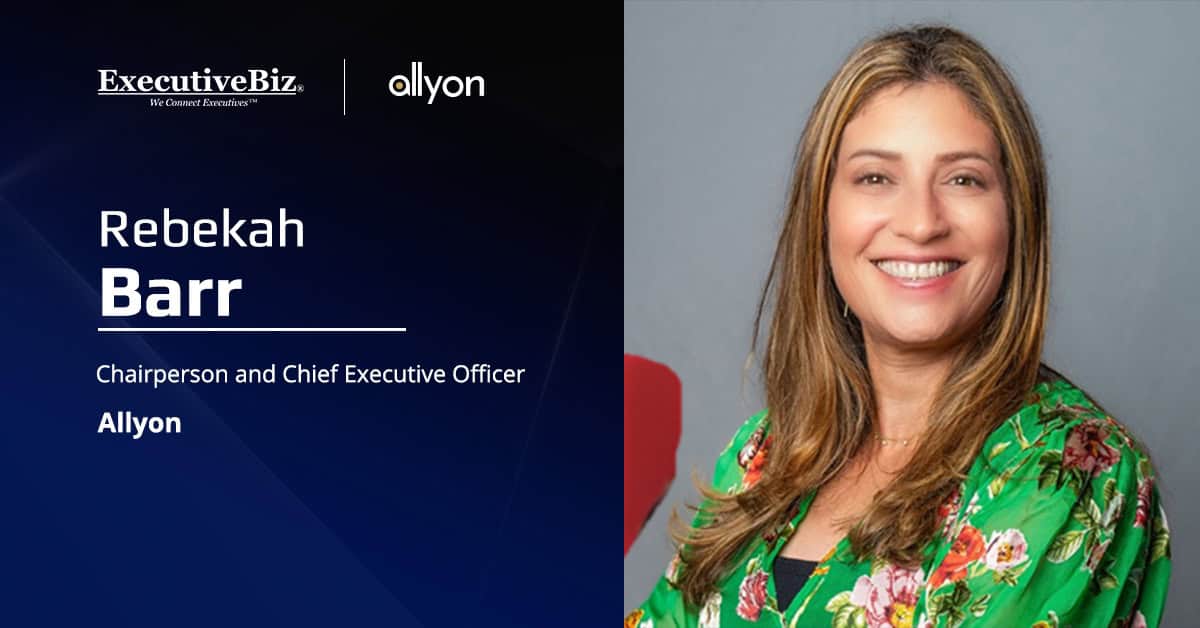 Allyon CEO Rebekah Barr. Allyon has launched the MedAllyon Brand for its healthcare staffing business.