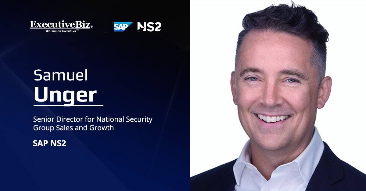Samuel Unger. The SAP NS2 senior director sat down for his latest Spotlight interview to discuss cloud, acquistion and cyber
