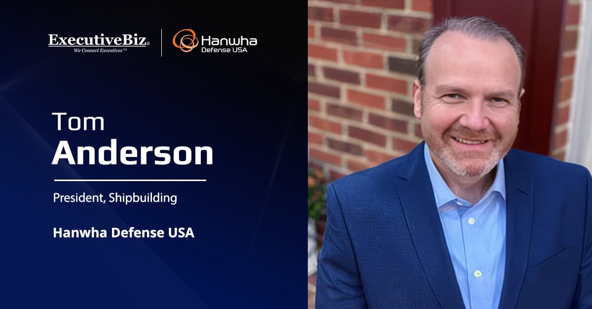 Hanwha Defense USA, Hanwha Philly Shipyard Partner With VARD on Navy NGLS Contract Tom Anderson, president of shipbuilding at Hanwha Defense USA. Anderson discussed Hanwha Defense USA's partnership with VARD