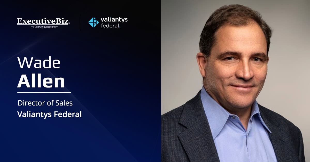 Wade Allen. The Valiantys Federal director of sales sat down for his most recent Spotlight interview to talk AI and DevSecOps