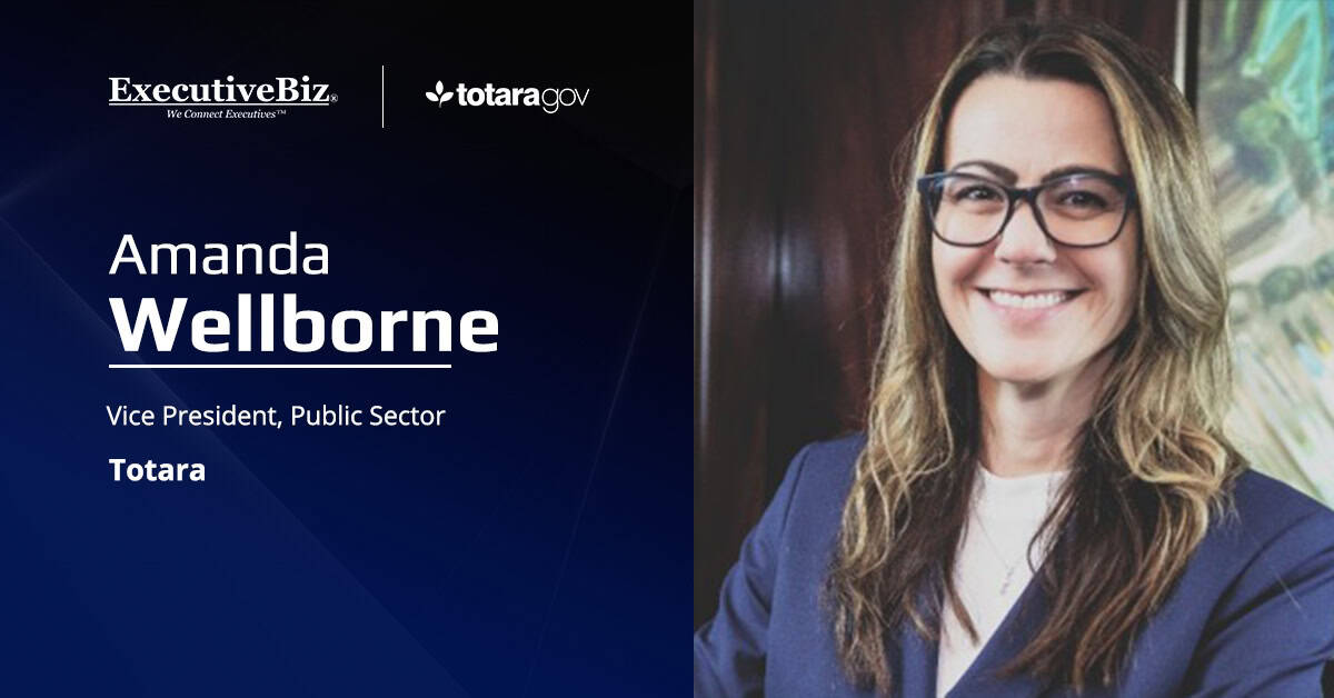 Amanda Wellborne. The VP of public sector at Totara said agencies should transition to merit-based advancement.