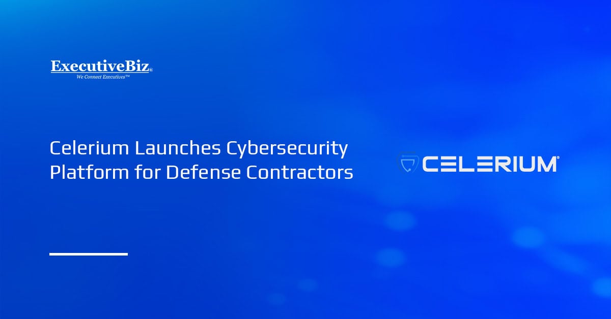 Celerium Launches Cybersecurity Platform for Defense Contractors Celerium logo. Celerium unveiled DIB CyberDome, a cyber platform designed to help defense contractors address cyberthreats.