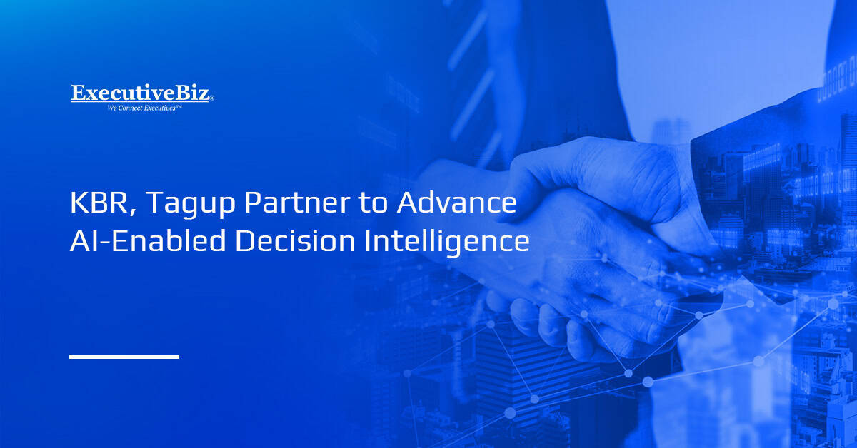 Partnership. KBR and Tagup have partnered to advance AI-enabled decision intelligence in support of military operations.