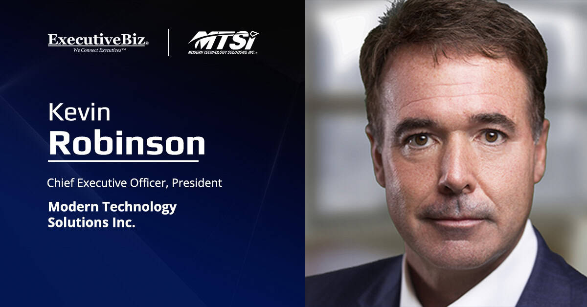 Kevin Robinson, president and CEO of MTSI. Robinson said MTSI's new HQ ensures that the company delivers high quality service