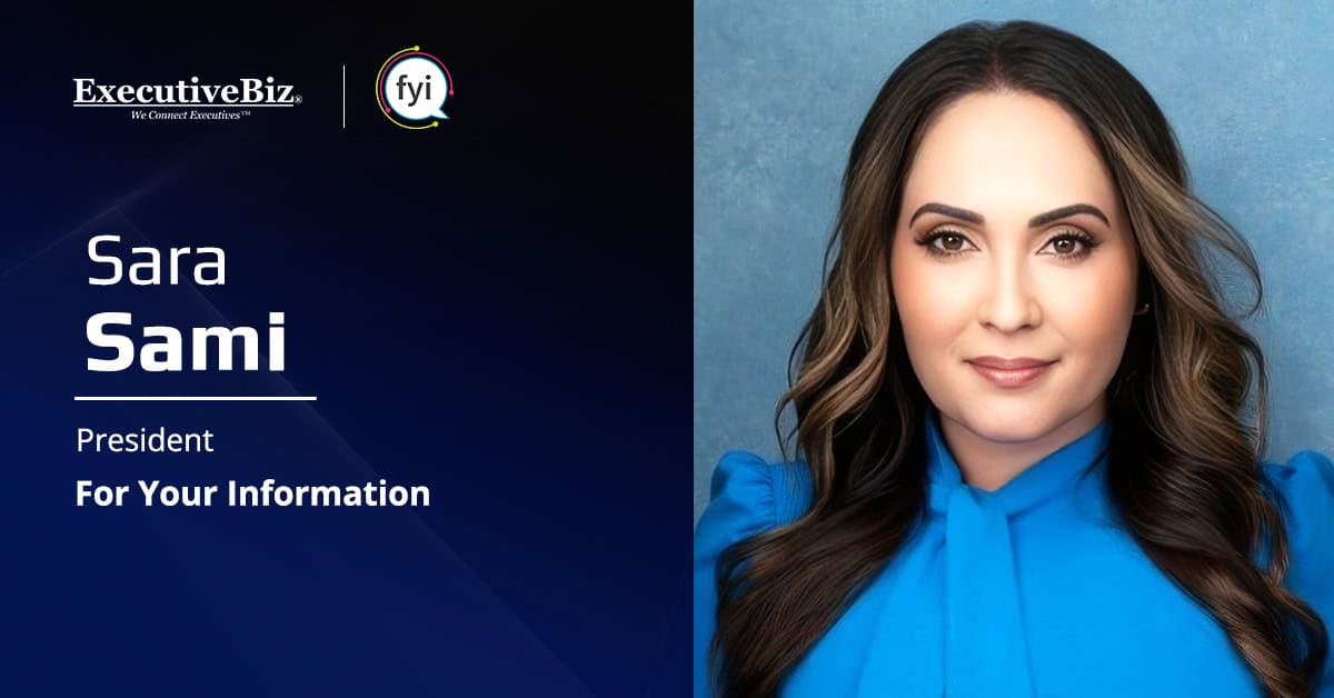 Sara Sami. The FYI president commented on the award of a human capital support contract by DOE’s FERC.